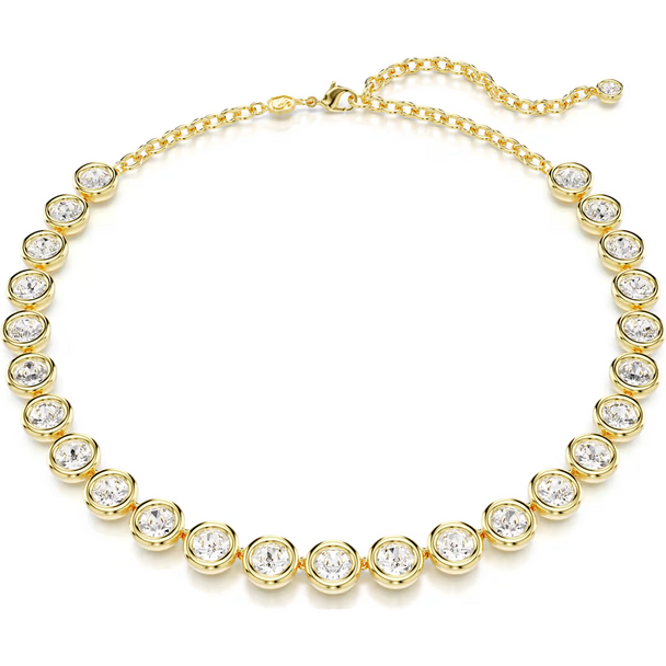 SWAROVSKI IMBER TENNIS WHITE GOLD TONE - ACCESSORIES JEWELRY NECKLACE - 5682585