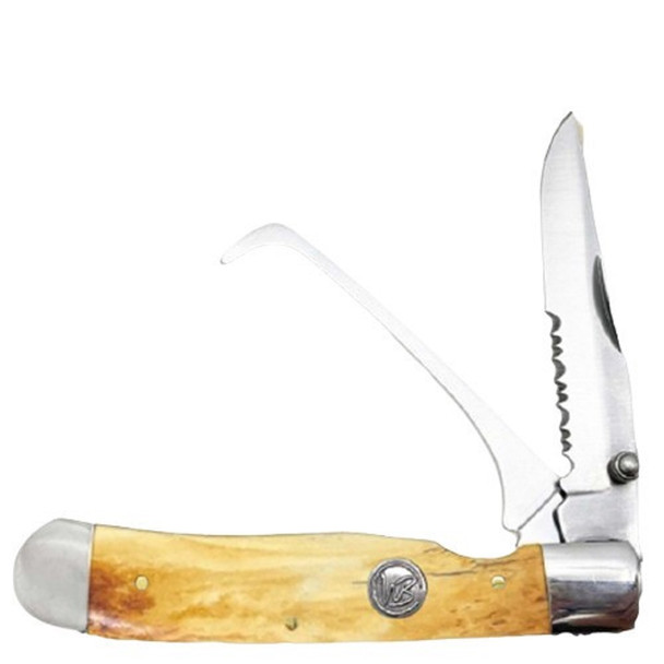 Whiskey Bent Hat Co. BURNT BONE HOOFPICK - ACC KNIVES  - WB20-16