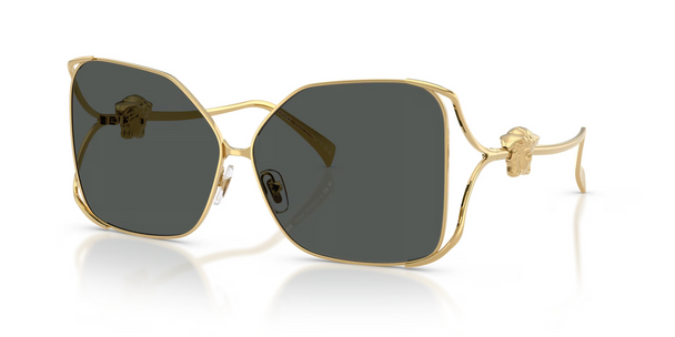 VERSACE GOLD WITH DARK GREY - SUNGLASS VERSACE  - 2288100287
