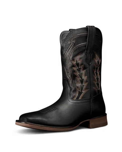 TECOVAS THE DOC KID MIDNIGHT COWHIDE - BOOT KIDS BOYS - 80001MID