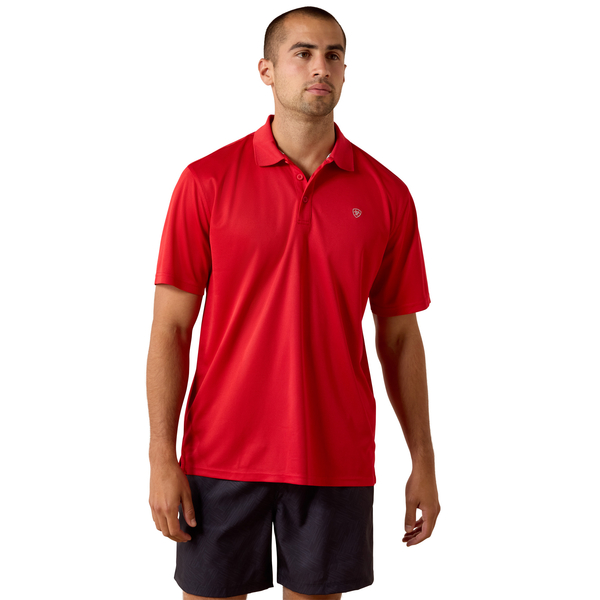 ARIAT SCARLET  TEK POLO CLASSIC FIT - MENS POLO  - 10071431