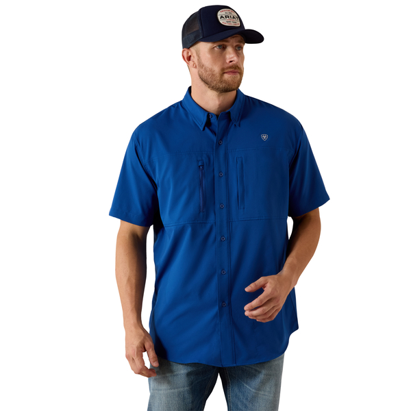 ARIAT VENTTEK CLASSIC  BLUE QUARTZ - MENS SHIRT  - 10071430
