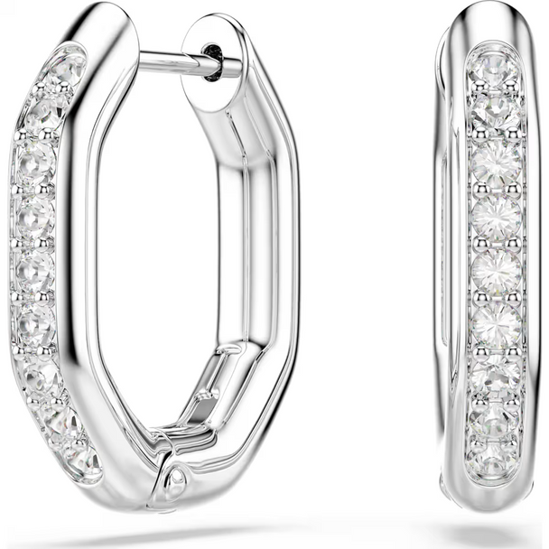 SWAROVSKI DEXTERA CRYSTAL HOOPS - ACCESSORIES JEWELRY EARRINGS - 5734468