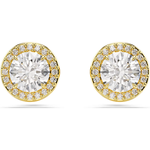SWAROVSKI UNA ANGELIC STUD ROUND CUT - ACCESSORIES JEWELRY EARRINGS - 5686637