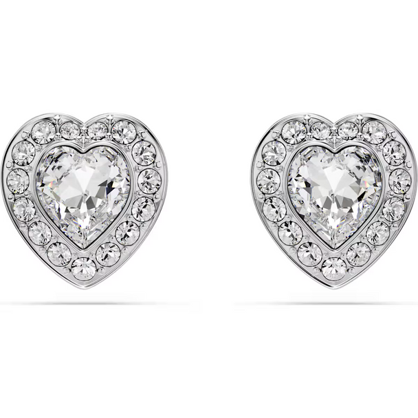 SWAROVSKI ARIANA GRANDE HEART STUD WHITE - ACCESSORIES JEWELRY EARRINGS - 5723780
