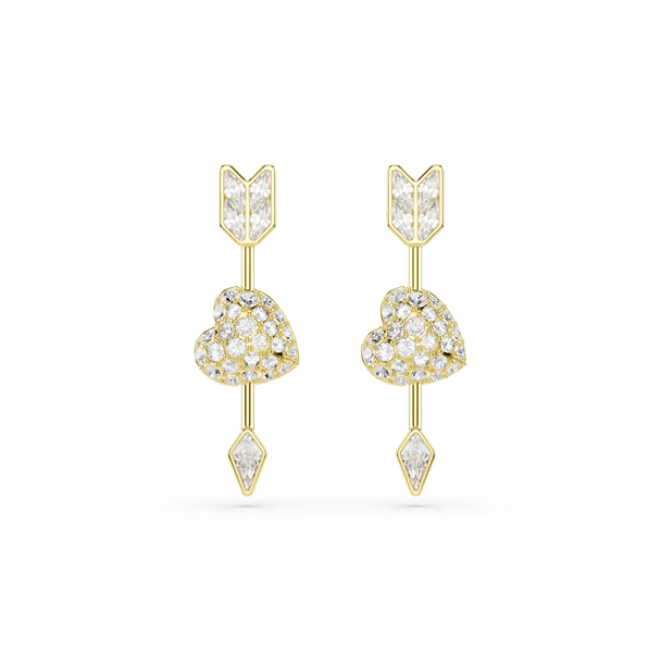 SWAROVSKI IDYLLIA DROP HEART WITH ARROW - ACCESSORIES JEWELRY EARRINGS - 5737295