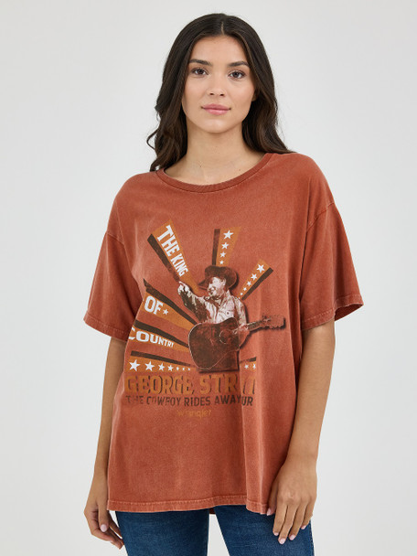 WRANGLER GEORGE STRAIT ARABIAN SPICE - LADIES TEE  - 112361081