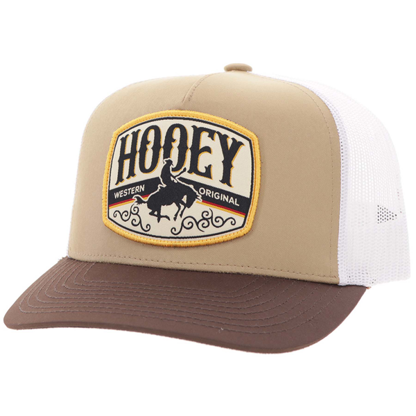 HOOEY SALADO TAN WHITE PATCH - HATS CAP  - 2604T-TNWH
