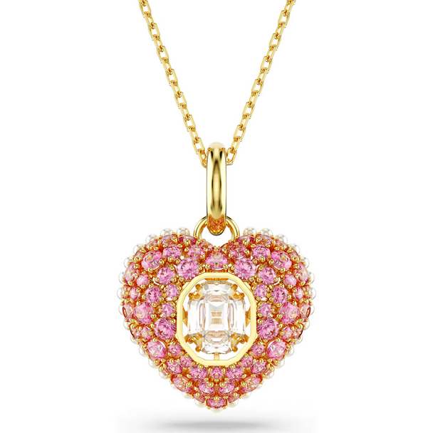 SWAROVSKI IDYLLIA PENDANT PINK HEART - ACCESSORIES JEWELRY NECKLACE - 5680784
