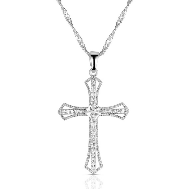 MONTANA SILVERSMITHS DESERT RADIANCE CROSS - ACCESSORIES JEWELRY NECKLACE - NC6474