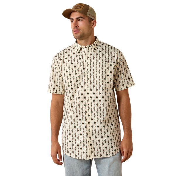 ARIAT PRINTED 360 AIRFLOW SANDSHELL - MENS SHIRT  - 10071662