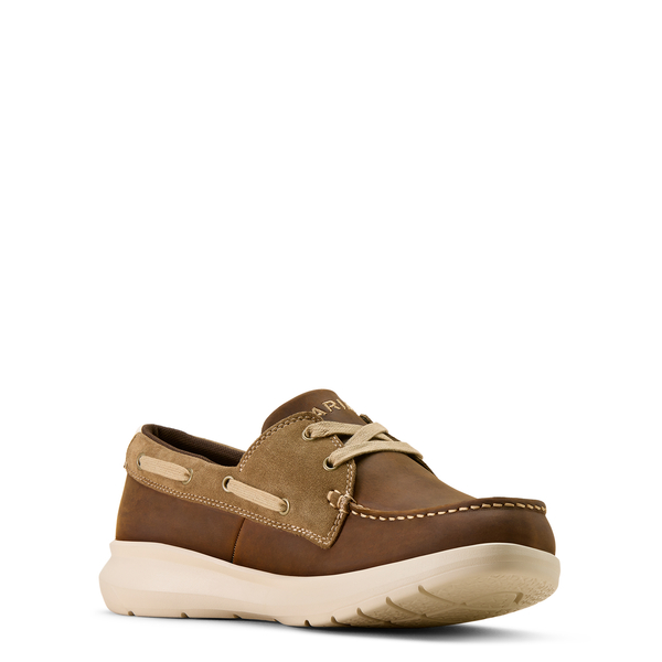 ARIAT HILO SHORE DISTRESSED BROWN - FOOTWEAR MEN'S  - 10074188