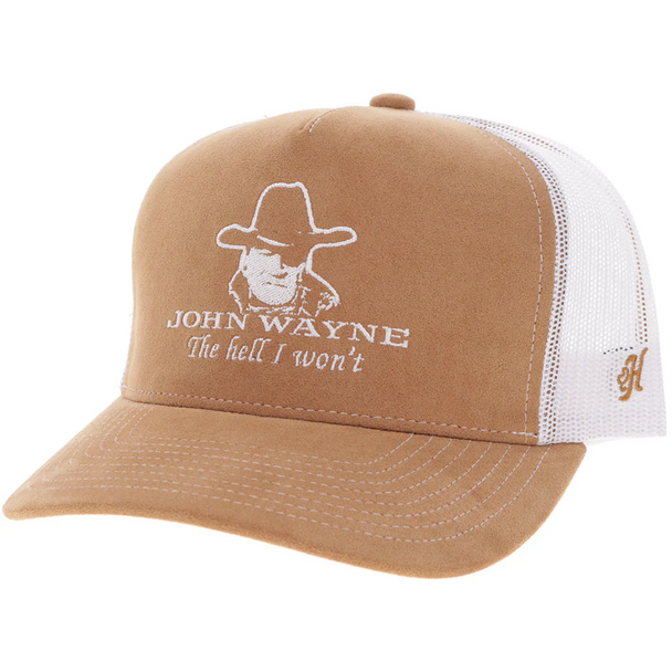 HOOEY JOHN WAYNE TAN WHITE - HATS CAP  - 2670T-TNWH