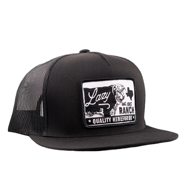 LAZY J RANCH WEAR BLACK LEGADO CLASSIC - HATS CAP  - BLK4-LEGADO