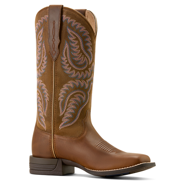 ARIAT CATTLE CAITE STRETCH BROWN - BOOT LADIES  - 10074329