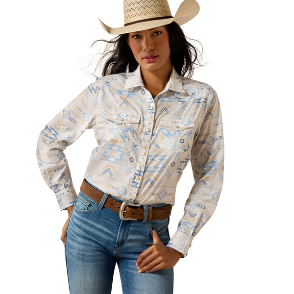 ARIAT VENTEK  TURTLEDOVE SOUTHWEST - LADIES SHIRT  - 10071065