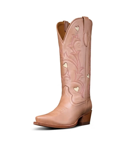 TECOVAS THE ANNIE HEARTS ROSE GOLD - BOOT LADIES  - W21049RGL