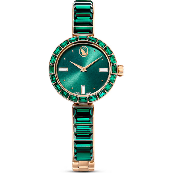 SWAROVSKI MATRIX BANGLE SWISS GREEN - ACCESSORIES WATCH SWAROVSKI - 5690808