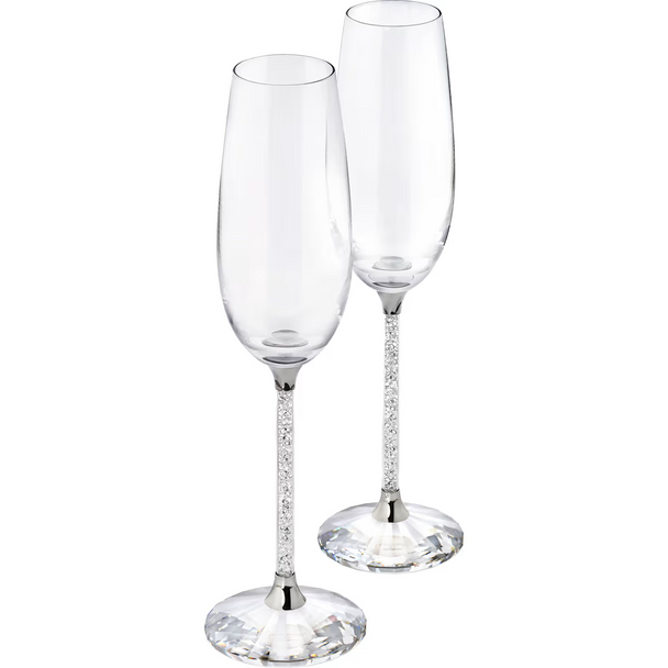 SWAROVSKI CRYSTALLINE:TOASTING FLUTES 2 - ACCESSORIES DECORATIVE  - 255678