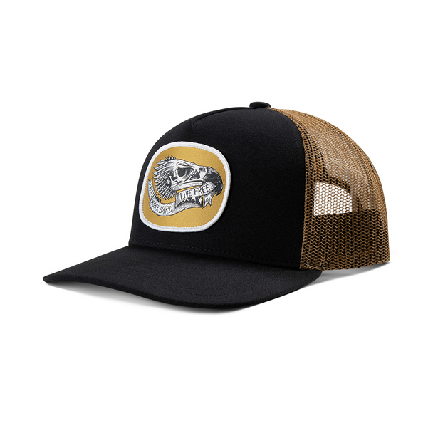 ARIAT EAGLE SKULL PATCH BLACK - HATS CAP  - A290002801