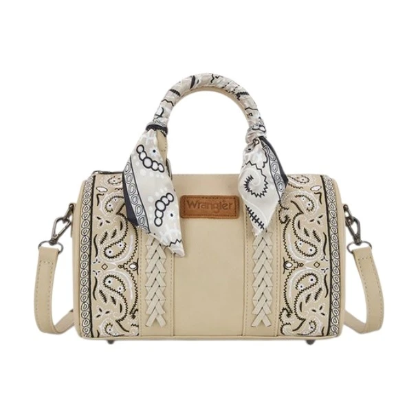 MONTANA WEST DESERT TAN PAISLEY BOSTON - LADIES PURSES  - WG331-9012TN