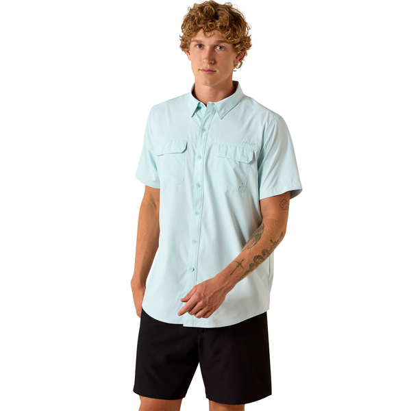 ARIAT VENTEK OUTBOUND FITTED BLUE - MENS SHIRT  - 10071763