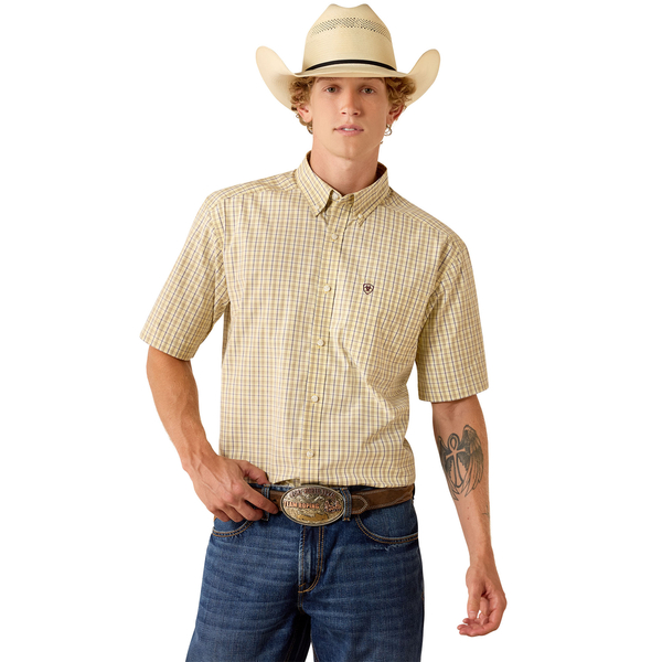 ARIAT PRO PREISTLY SUNLIGHT PLAID - MENS SHIRT  - 10071578