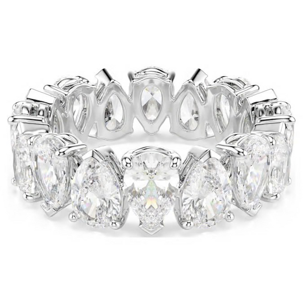 SWAROVSKI MATRIX VITTORE PEAR CUT SILVER - ACCESSORIES JEWELRY RING - 568947