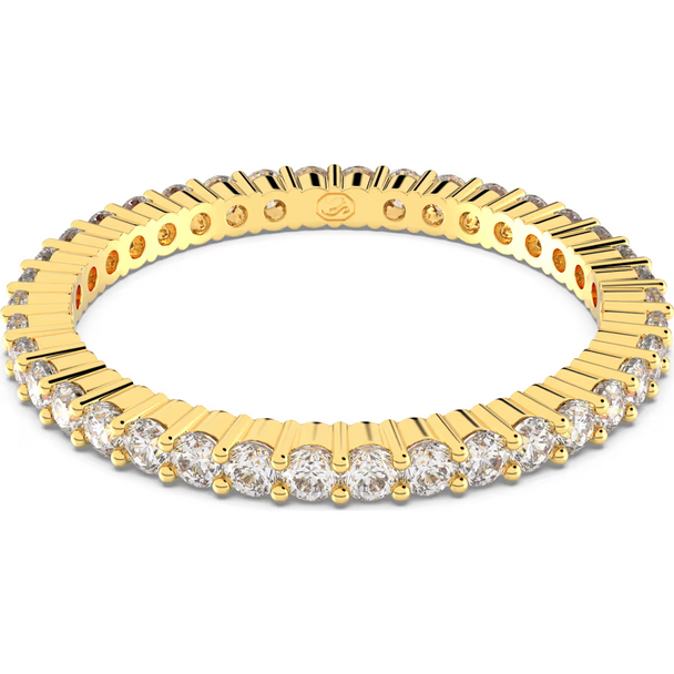 SWAROVSKI MATRIX VITTORE GOLD WHITE - ACCESSORIES JEWELRY RING - 565570