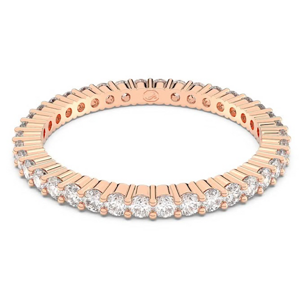 SWAROVSKI MATRIX VITTORE ROSE GOLD WHITE - ACCESSORIES JEWELRY RING - 565630