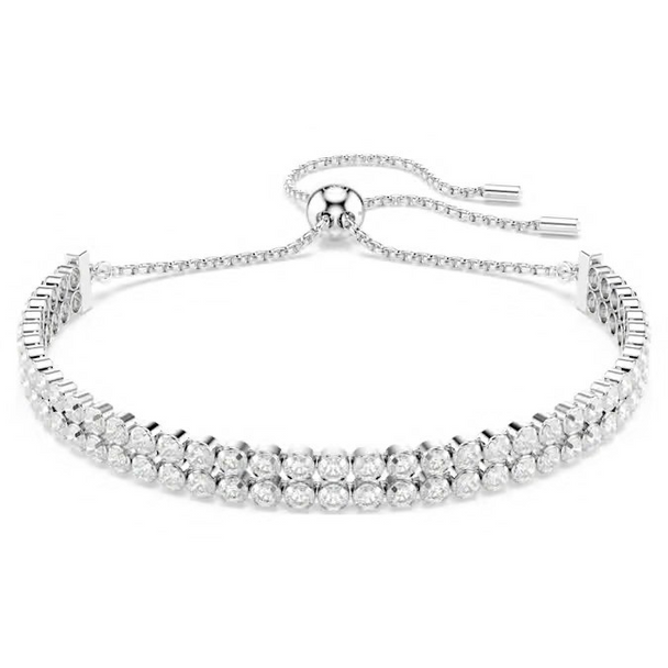 SWAROVSKI MATRIX DOUBLE ROUND CUT SILVER - ACCESSORIES JEWELRY BRACELET - 5678252