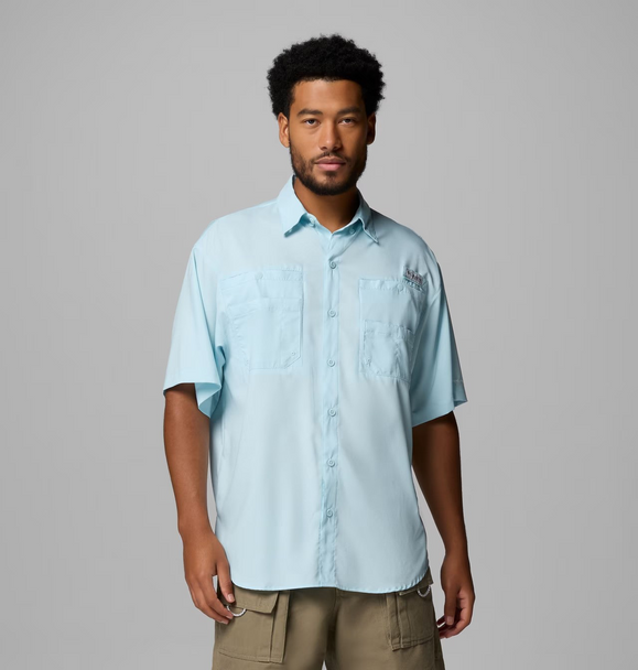 COLUMBIA PFG TAMIAMI II MARINE LIGHT - MENS SHIRT  - 1287051482