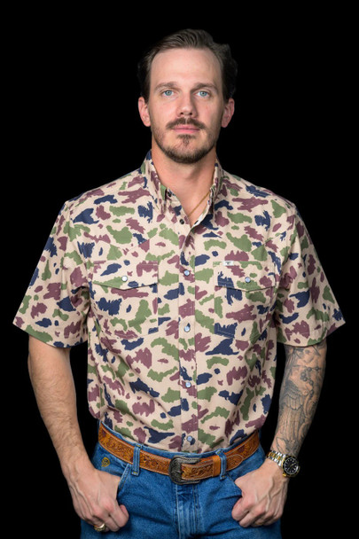 FERREL SNAP CAMO PRINT - MENS SHIRT  - FPS1002320