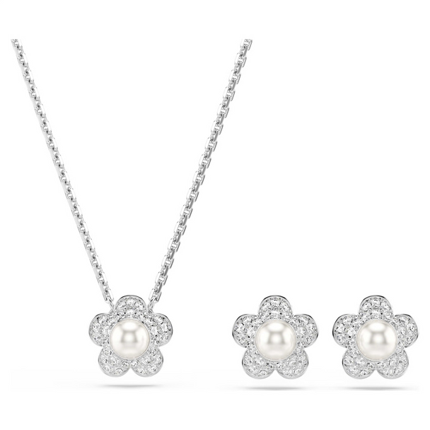 SWAROVSKI ARIANA GRANDE FLOWER PEARL - ACCESSORIES JEWELRY SET - 5749180