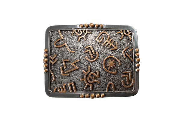 BLAZZIN ROXX PEARL COPPER BRANDS - ACC BUCKLE  - 37971