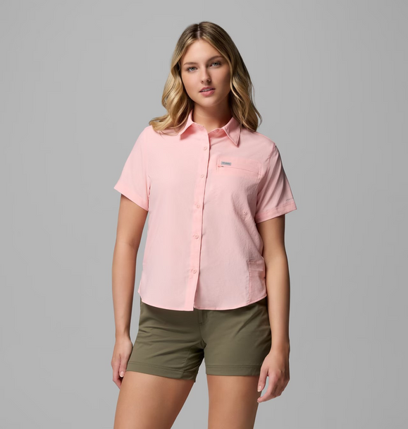 COLUMBIA SILVER RIDGE PINK SAND - LADIES SHIRT  - 2155681669