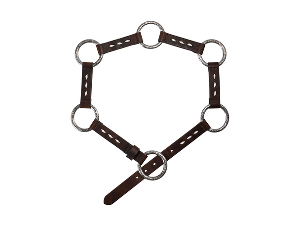 ANGEL RANCH ENGRAVED CONNECTING RINGS - ACCESSORIES BELT LADIES - D140012002