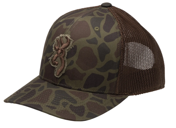 BROWNING GREEN CAMO 3D LOGO - HATS CAP  - 308038641