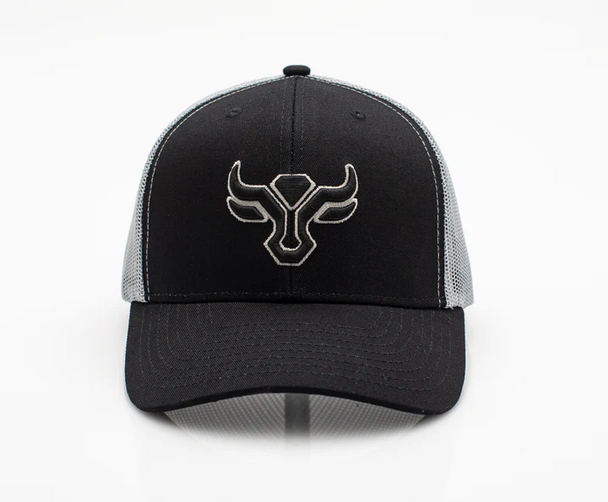 RODEO TWILL MESH BLACK-GREY - HATS CAP  - TH101-1106