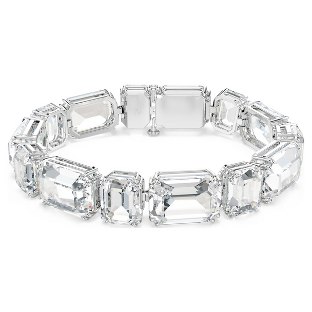 SWAROVSKI MILLENIA OCTAGON WHITE SILVER - ACCESSORIES JEWELRY BRACELET - 5705770
