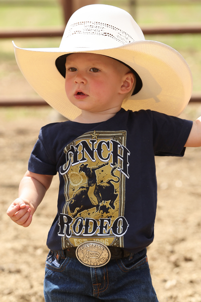 CINCH TODDLER RODEO ROYAL BLUE TEE - KIDS BOYS SHIRT - MTT7671107