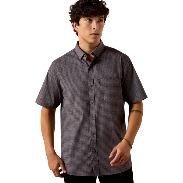 ARIAT MAXUS MODERN NIGHTSHADOW PRINT - MENS SHIRT  - 10073647