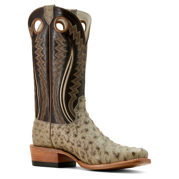 ARIAT PLATINUM FULL QUILL OSTRICH - BOOT MENS WESTERN - 10058167