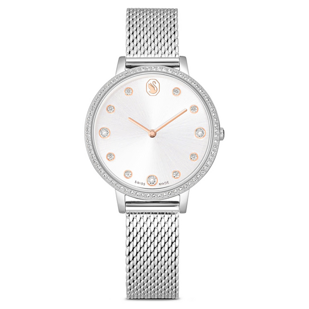 SWAROVSKI CLARICA STAINLESS STEEL SILVER - ACCESSORIES WATCH SWAROVSKI - 5740971