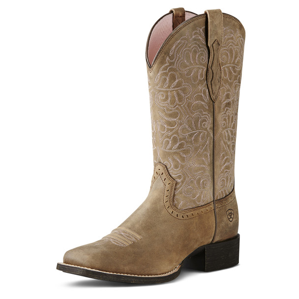 ARIAT ROUND UP REMUDA BROWN BOMBER - BOOT LADIES  - 10019906