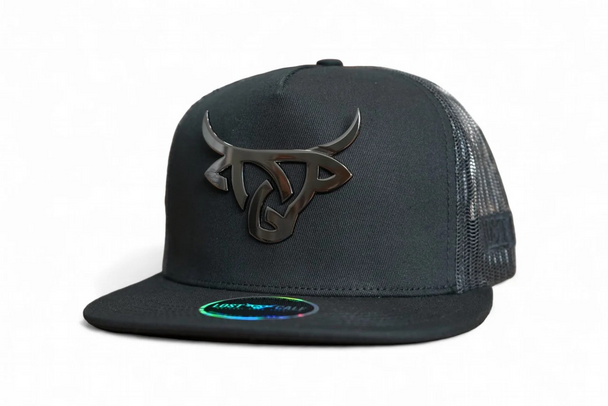 LOST CALF BLACKOUT IRON FLAT - HATS CAP  - BLACKOUT IRON FLAT