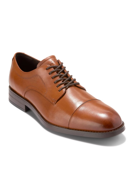 COLE HAAN HARMON GRAND CAP BRITISH TAN - FOOTWEAR MEN'S  - C41586