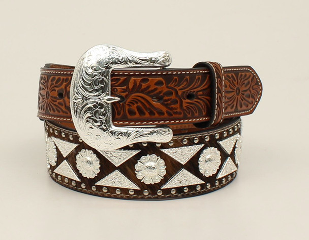 ARIAT CALF HAIR COVERED LEATHER - ACCESSORIES BELT MEN - A1023808