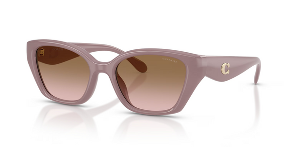 COACH CBY91 MILKY PUTTY W/ BROWN PEA - SUNGLASS COACH  - 8434U549511