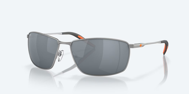 COSTA DEL MAR TURRET SILVER GREY SILVER 580P - SUNGLASS COSTA DEL MAR  - 6009-07